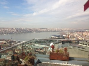Blick auf Istanbul